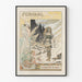 Art Nouveau-Poster Fervaal av Vincent d'Indy av Lucien Métivet