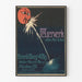 Vintageaffisch Feuerwerk för originell väggdekoration