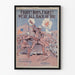 Vintage militärposter « Fight! Boys, Fight! »