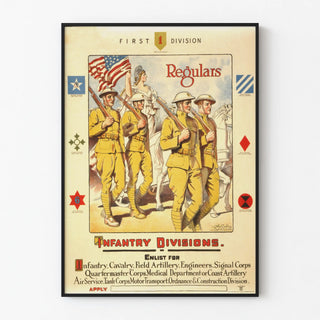 first-division-regulars-infantry-divisions-enlist-for-infantry-cavalry-field-artillery