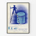 Vintage reklamposter för Fixase Laboratoire Paret Marseille