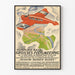 Vintageposter Flugplatz Basel Stort flygmeeting 1925