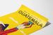 Vintage reseplakat Guatemala - Färgglad väggdekoration