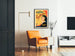 Vintageposter Fog Bound med elegant kvinnlig porträtt