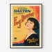 Vintageposter Fog Bound med elegant kvinnlig porträtt