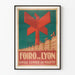 Vintageposter från Lyonmässan för väggdekoration