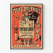 Vintageposter Folies-Belleville Föreställning-Konsert Väggdekoration