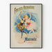 Vintageposter Folies Bergère Matiné Väggdekoration