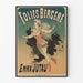 Poster Folies Bergère med Emma Jutau - Vintage väggdekoration