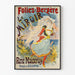 Poster Folies Bergère Le Miroir - Vintage väggdekoration teater