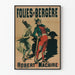 Vintageposter Folies Bergère Robert Macaire Väggdekoration