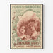 Dekorativ poster Folies Bergère med Hengler Sisters, amerikanska sångerskor och dansare