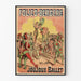 Dekorativ poster Folies Bergère Joujoux Ballet vintage