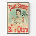 Vintageposter Folies Bergère La Belle Otero