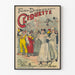 Vintageposter för Folies-Dramatiques Cliquette dekorativ