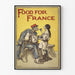 Vintagemat för Frankrike - Retro väggdekoration poster