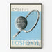 Vintage tennisposter Fosfoxyl väggdekoration för sport