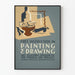 Vintageposter Free Instruction in Painting & Drawing