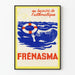 Vintageaffisch Frénasma till hjälp för astmatiker - Retro väggdekoration