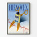 Vintage reklamposter Frenovex - Retro väggdekoration