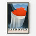Vintageposter Frénovex - Medicinsk reklam för livmoderblödningar