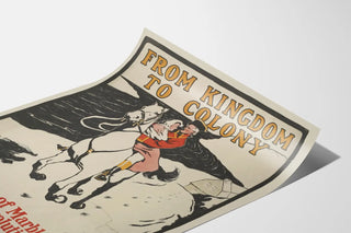 Vintageposter From Kingdom to Colony - Historisk romantik av Mary Devereux