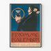 Vintageposter Frommes Kalender - Art nouveau väggdekoration
