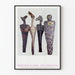 Dekorativt affisch Frontiers in Fiber: The Americans 1988