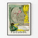 Vintage reklamposter för Fucusol väggdekoration