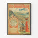 Vintageposter för Funiculare Vevey-Chardonne-Pèlerin Schweiz
