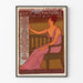 Vintageposter Utställning Internationella sällskapet Galerie Georges Petit 1897