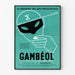 Vintageposter Gambéol - Originell väggdekoration Artem Legrand