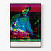Färggrafisk poster med Gary Burton för väggdekoration