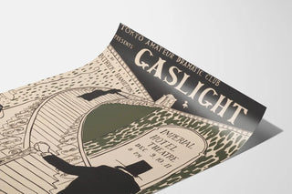 Vintageposter Gaslight Tokyo Amatörteatersällskap