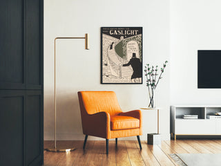 Vintageposter Gaslight Tokyo Amatörteatersällskap