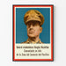 Vintageaffisch General Douglas MacArthur Pacifickommendant