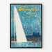 Dekorativ poster Genève Schweiz vintage stil konst väggmålning
