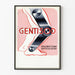 Retro poster för väggdekoration - Gentisod ledgångsreumatism