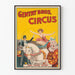 Vintage cirkusaffisch Gentry Bros. med Miss Louise Hilton