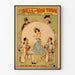 Vintageposter Belle of New York av Geo. W. Lederer
