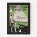 Vintagemuralposter Tyskland Du Blir Snart Ingenmansland