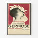 Vintage affisch Germose - Retro väggdekoration för hälsa