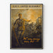 Vintage militärposter Get Into Khaki