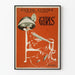 Vintageposter "Girls" dekorativ stil Art Nouveau