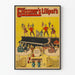 Vintageposter Glässners Liliputs för väggdekoration