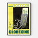 Vintageposter för väggdekoration mot anemi Globexine