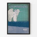 Vintageposter God Mother Near för väggdekoration