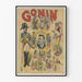 Vintageposter GONIN i sina skapelser - Konstnärlig väggdekoration