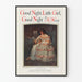 Vintageposter Good Night Little Girl av J.C. Macy