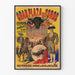 Vintageaffisch av corrida Gran Plaza de Toros Avenue du Bois de Boulogne